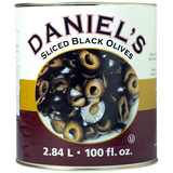 Daniel's Olive Black Slices 1.86L - 10 Pack