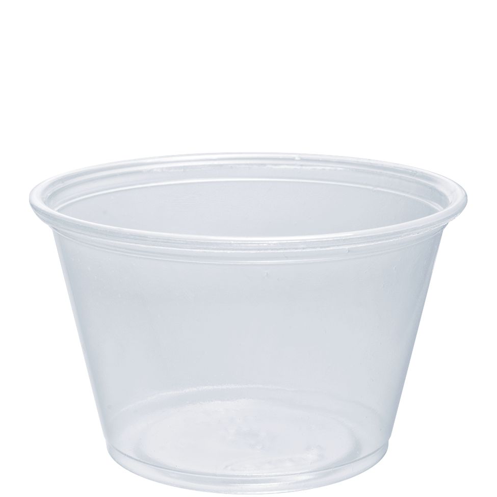 Portion Cup Clear (118mL/4oz), 2500 Count
